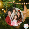 Adorno navideño de cerámica personalizado con nombre o foto - Imagen 6