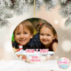 Adorno navideño de cerámica personalizado con nombre o foto - Imagen 5