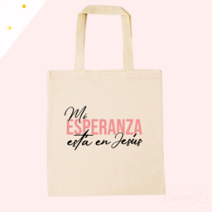 TOTE BAG MI ESPERANZA ESTA EN JESUS