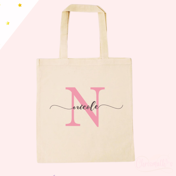 tote bag personalizada con nombre