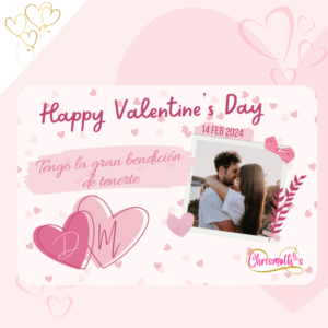 magnetico de san valentin personalizado con foto y leyenda
