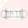 mug personalized MOTHER's DAYS AND GRANDMA taza perosnalizada para el dia de las madres