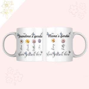 mug personalized MOTHER's DAYS AND GRANDMA taza perosnalizada para el dia de las madres