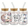 vaso de vidrio "Dream it, wish it, do it"