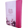 Biblia Mujer Virtuosa floral con índice y canto floral Letra Gigante Manual 14 puntos RV1960 con Cierre imit piel - Spanish