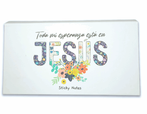 Sticky Notes: Mi Esperanza está en Jesús - Kit con notas adhesivas
