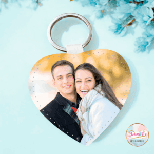 LLAVERO CORAZON CON FOTO, HEART KEYCHAIN ​​WITH PHOTO