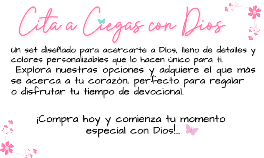 CITA A CIEGAS CON DIOS