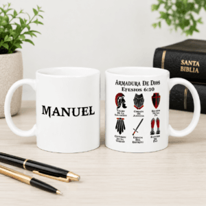 TAZA ARMADURA DE DIOS