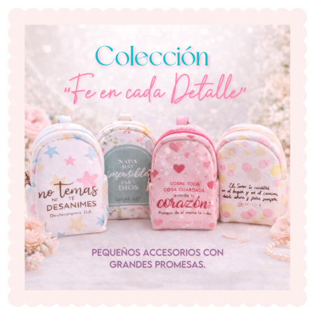 Colección: “Fe en Cada Detalle” Pequeños accesorios con grandes promesas.
